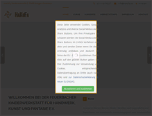 Tablet Screenshot of hakufa.de